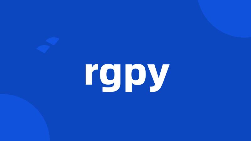 rgpy