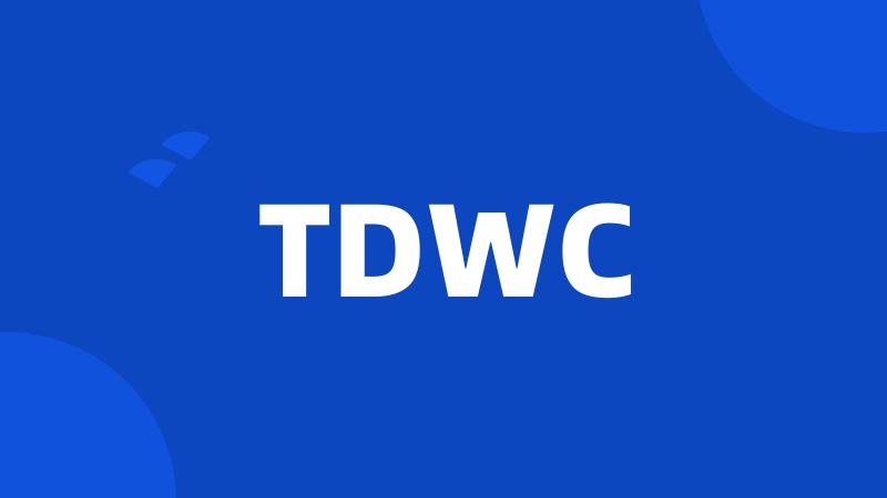 TDWC