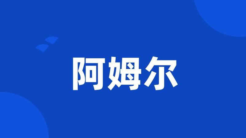 阿姆尔