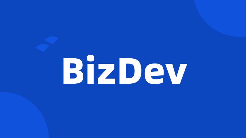 BizDev