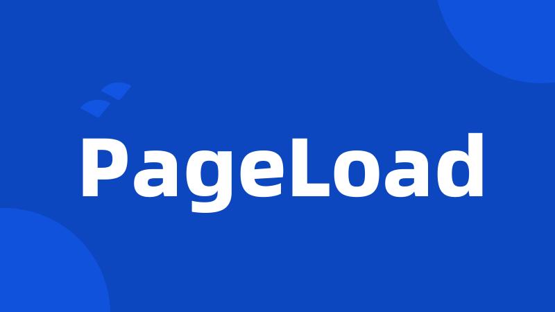 PageLoad