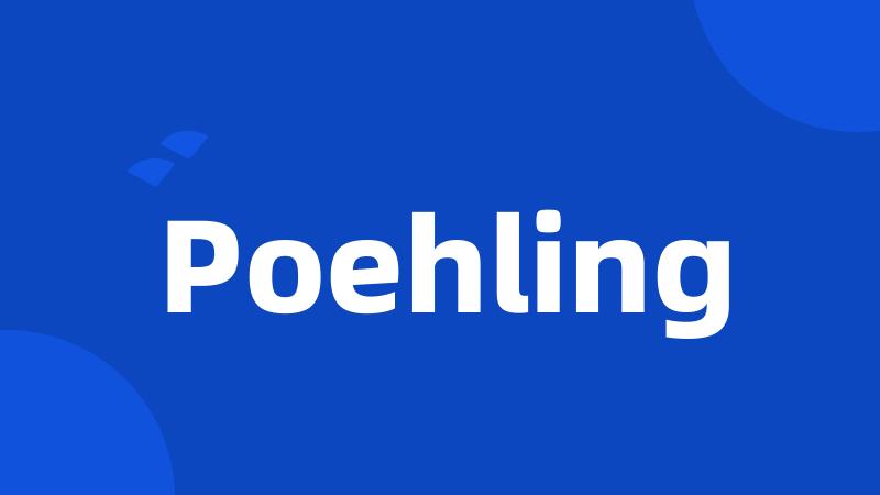 Poehling