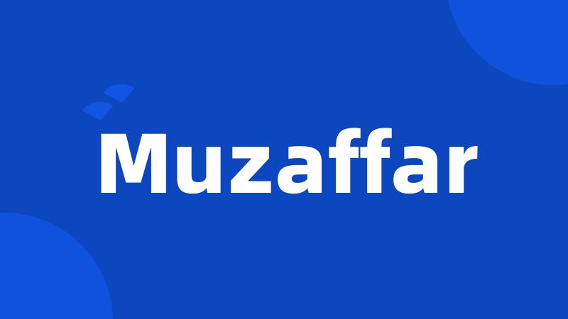 Muzaffar