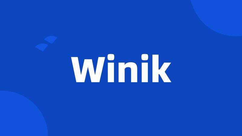 Winik