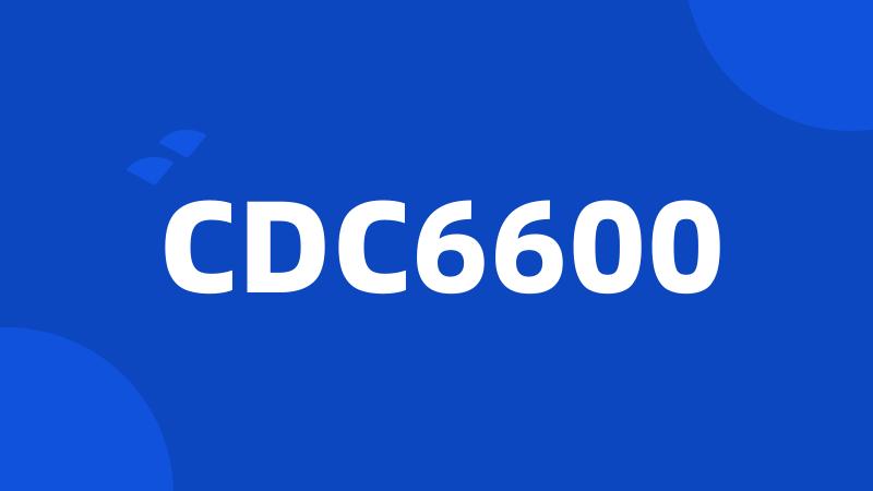 CDC6600