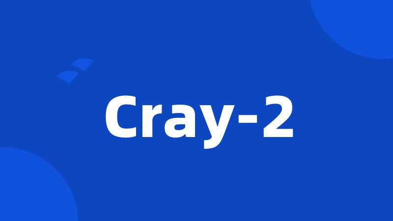 Cray-2