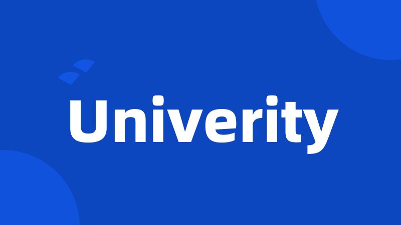 Univerity