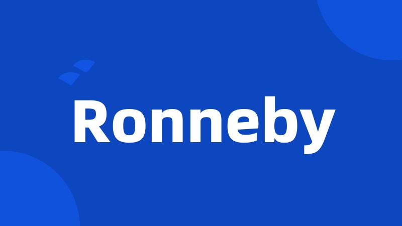 Ronneby