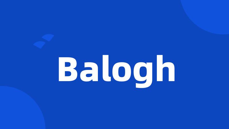 Balogh