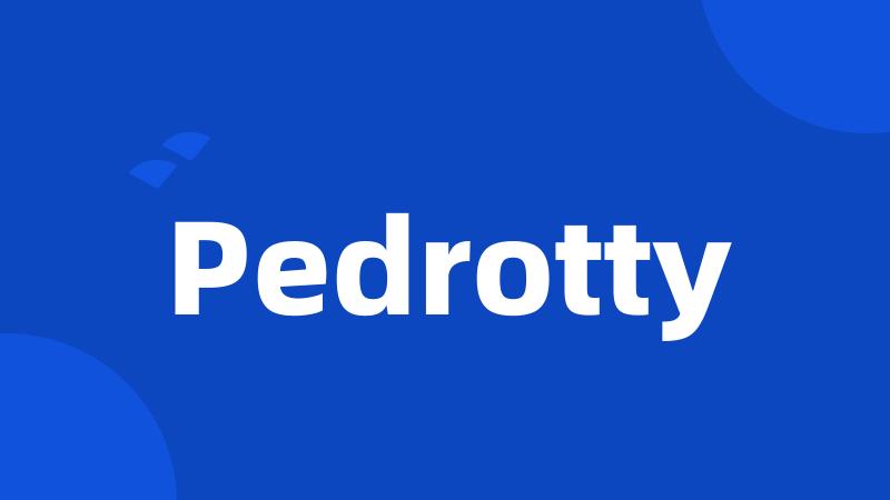 Pedrotty