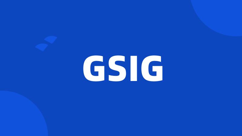 GSIG