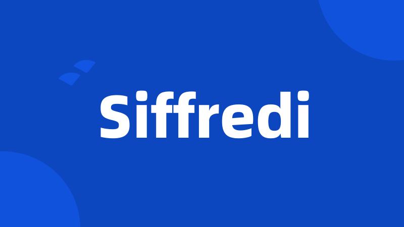 Siffredi