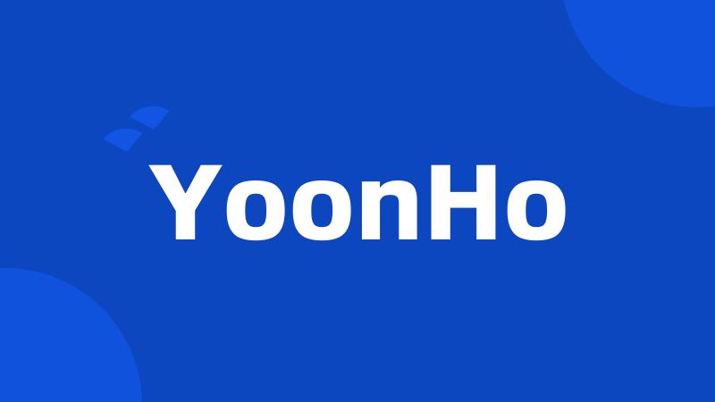 YoonHo