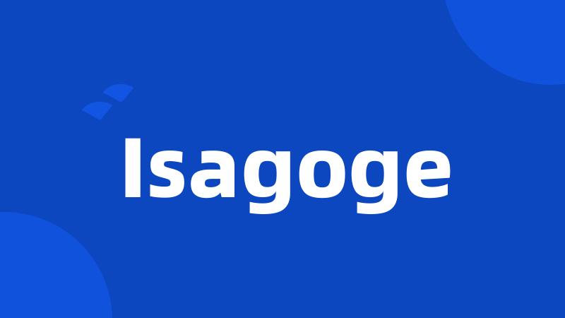 Isagoge