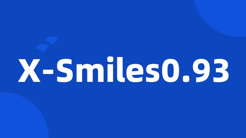 X-Smiles0.93