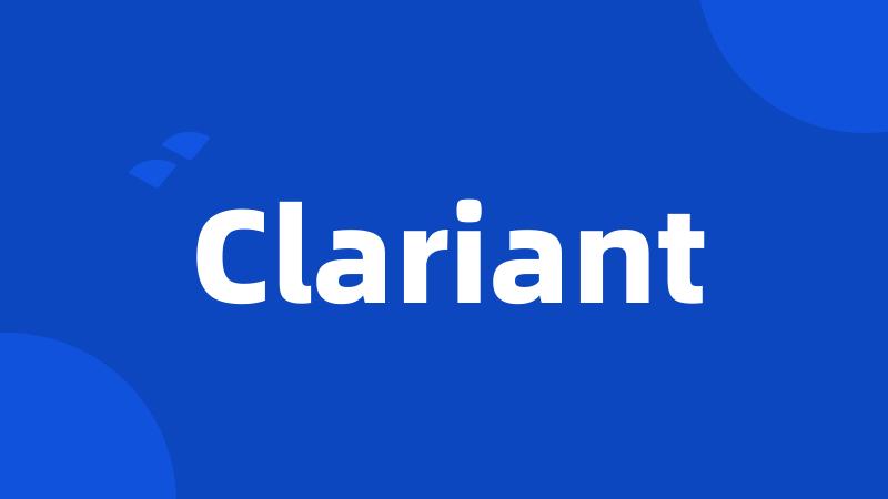 Clariant