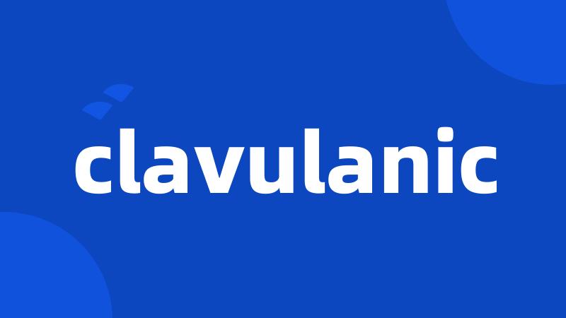 clavulanic