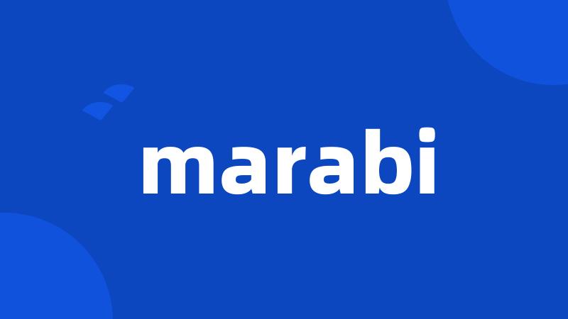 marabi