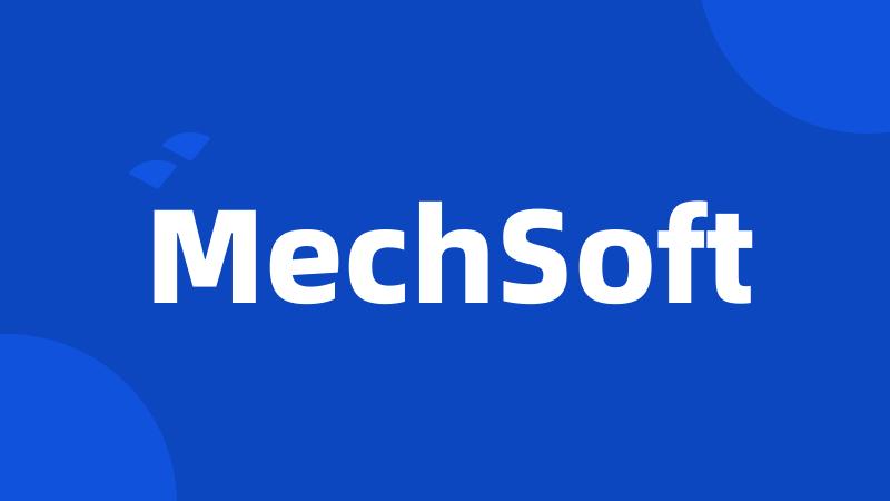 MechSoft