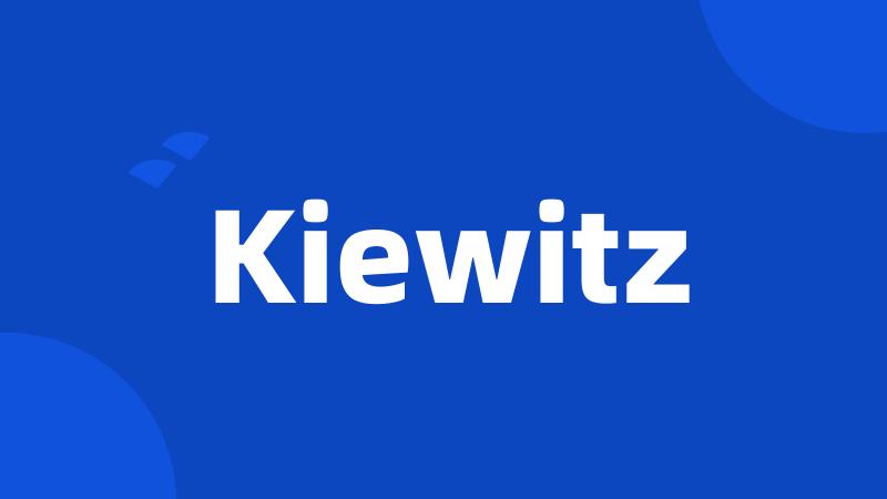 Kiewitz