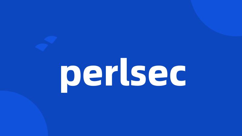 perlsec