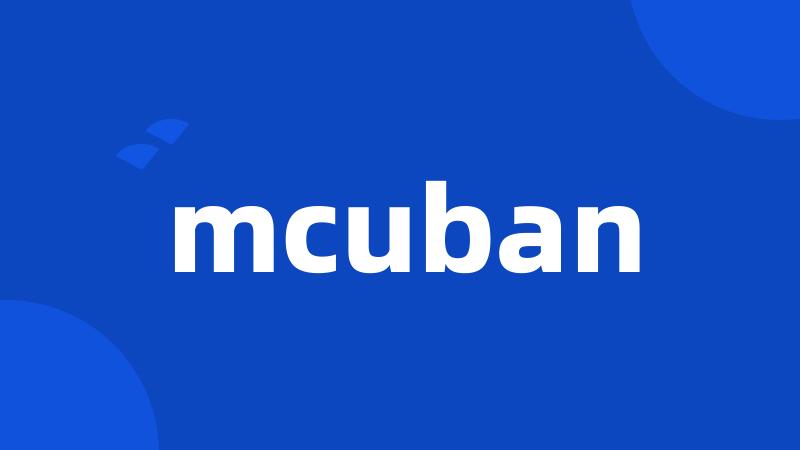mcuban