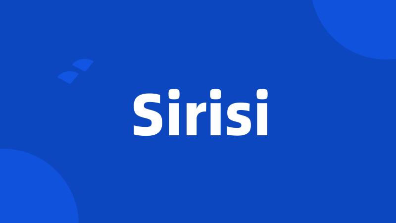 Sirisi