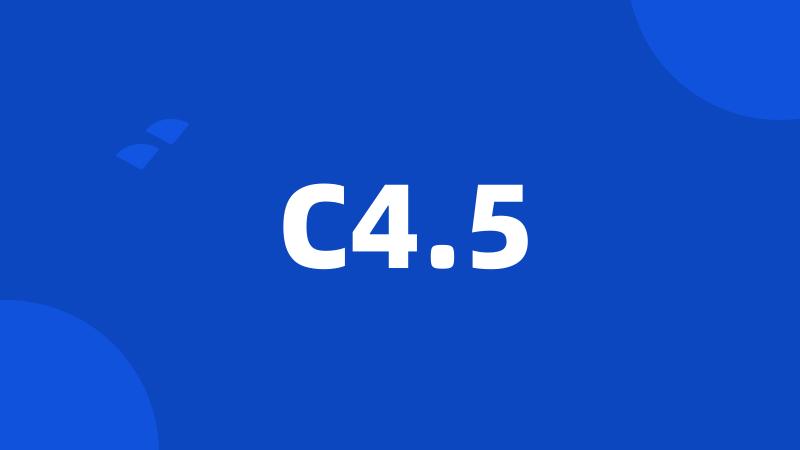 C4.5