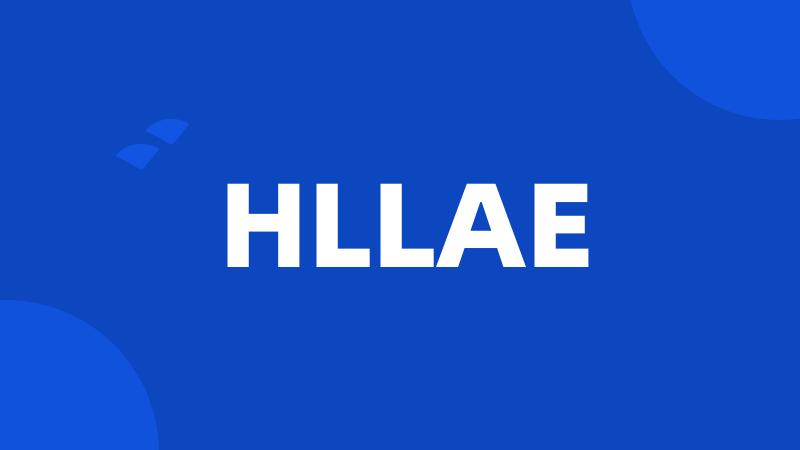 HLLAE