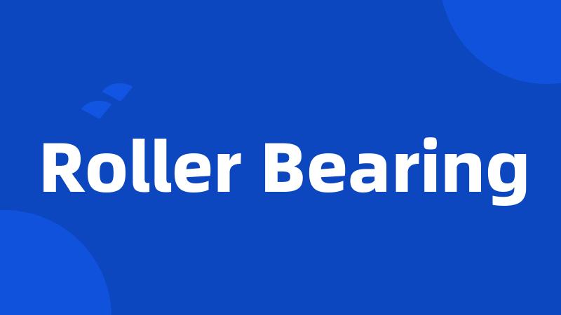 Roller Bearing