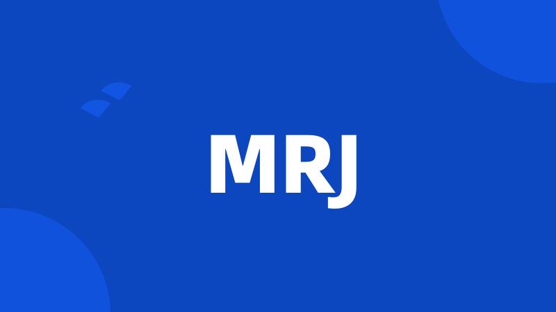 MRJ