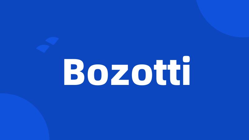 Bozotti