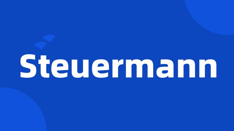 Steuermann