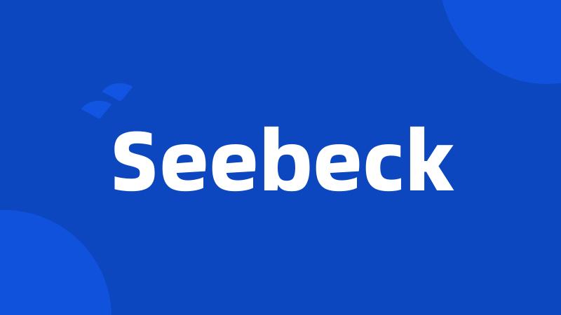 Seebeck