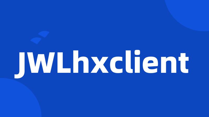 JWLhxclient