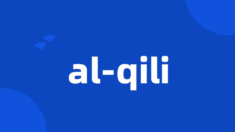 al-qili