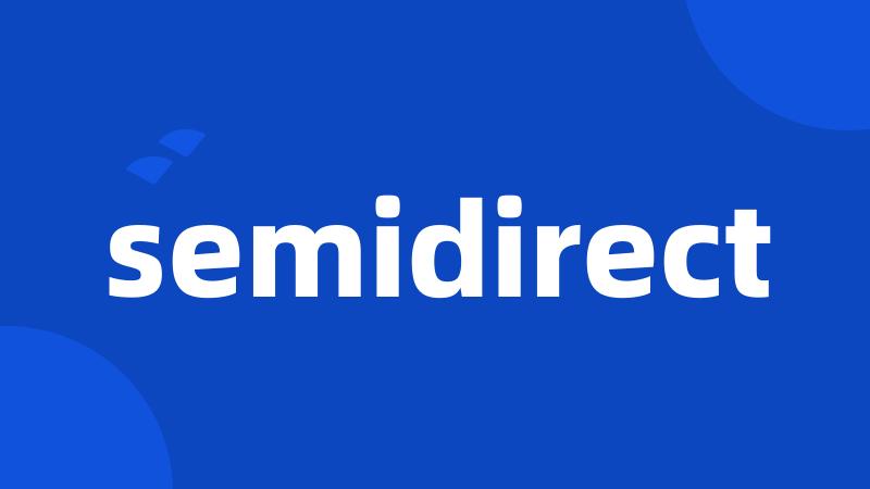 semidirect