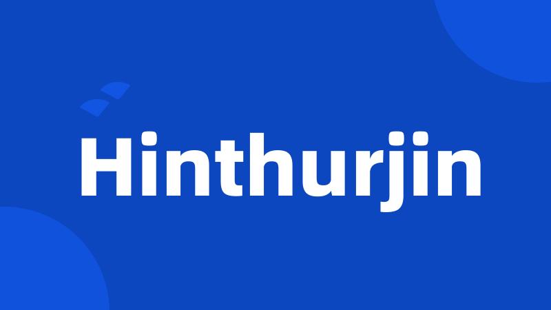 Hinthurjin