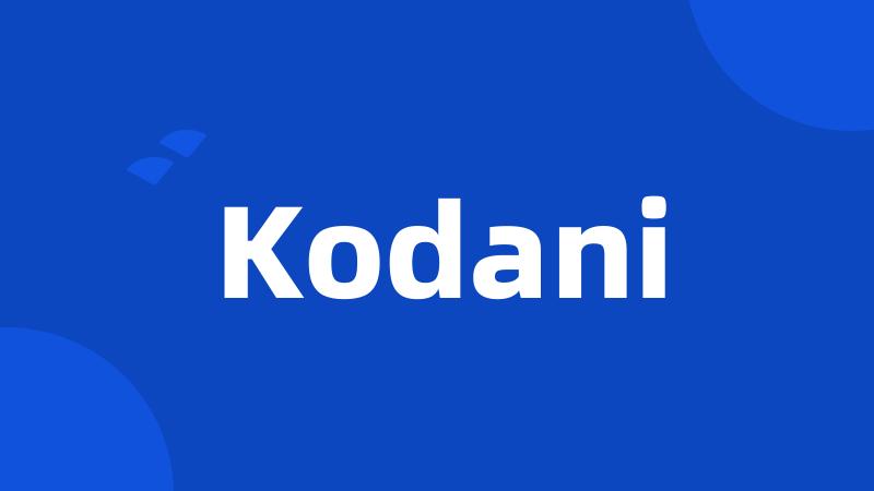 Kodani