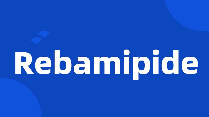 Rebamipide