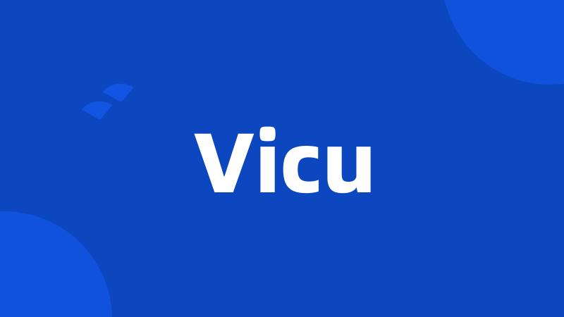 Vicu