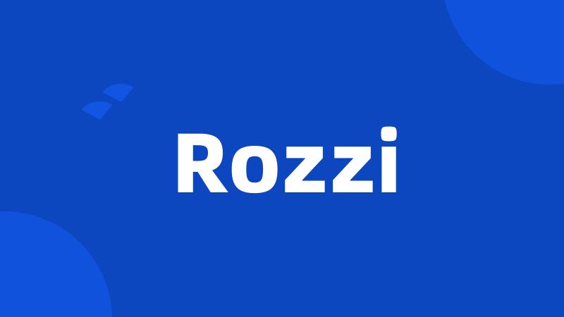 Rozzi