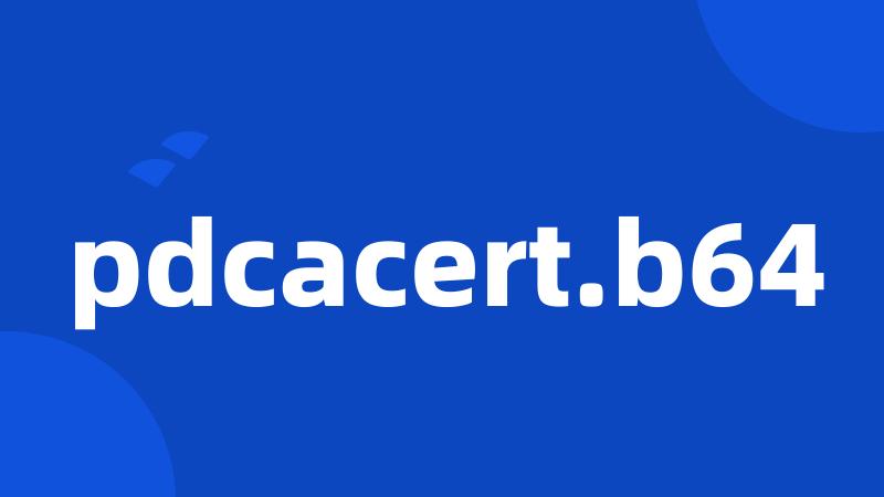 pdcacert.b64