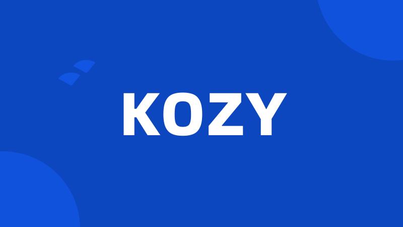 KOZY