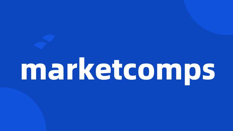 marketcomps