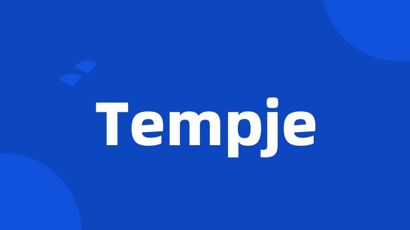 Tempje