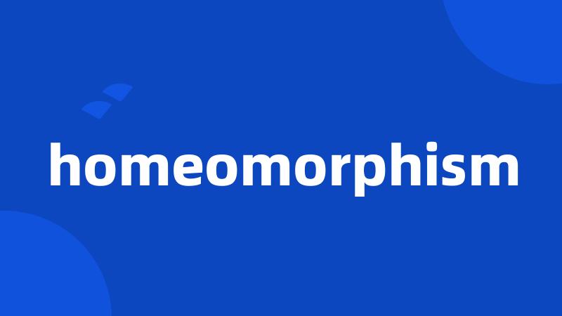 homeomorphism