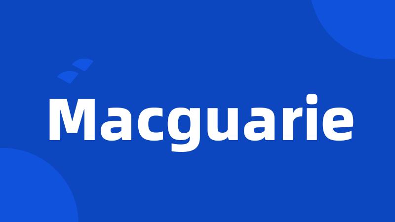 Macguarie