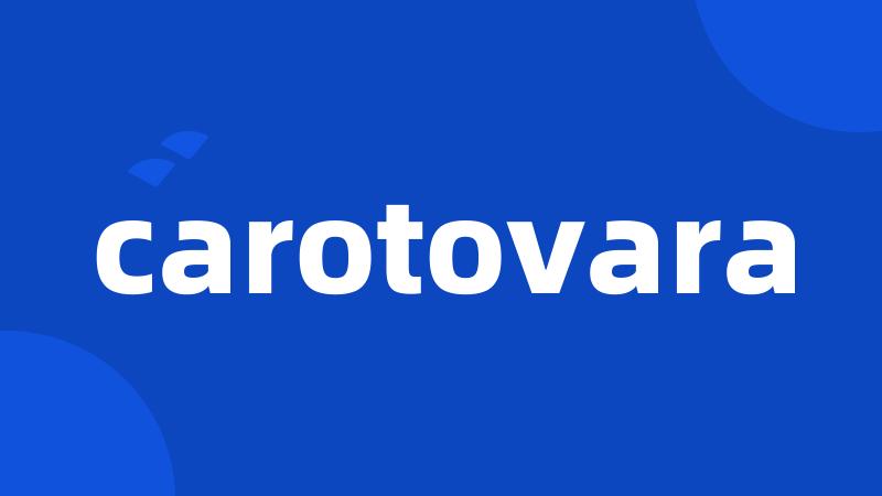 carotovara