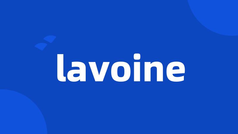 lavoine